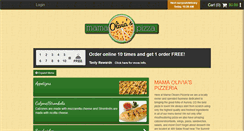 Desktop Screenshot of mamaoliviaspizzaaurora.com