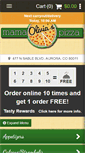Mobile Screenshot of mamaoliviaspizzaaurora.com